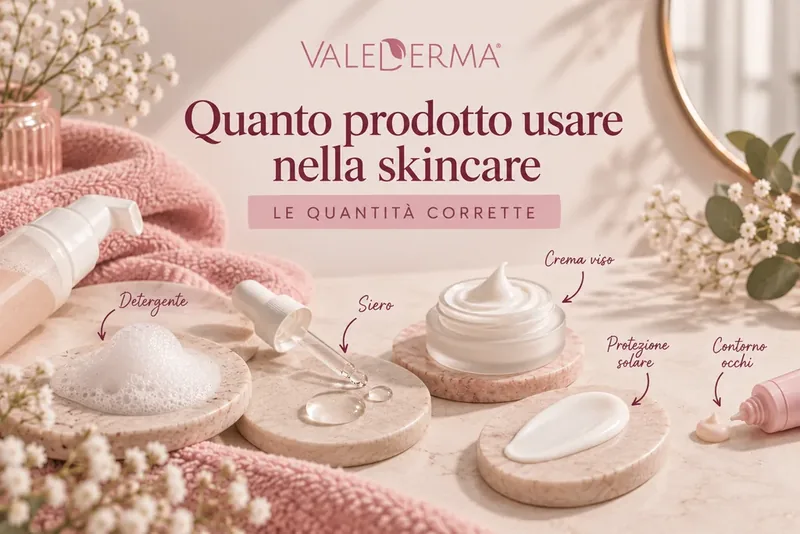 Quanto prodotto usare nella skincare: le quantità corrette