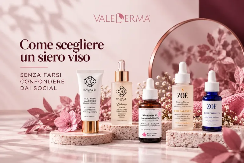 Come scegliere un siero viso senza farsi confondere dai social