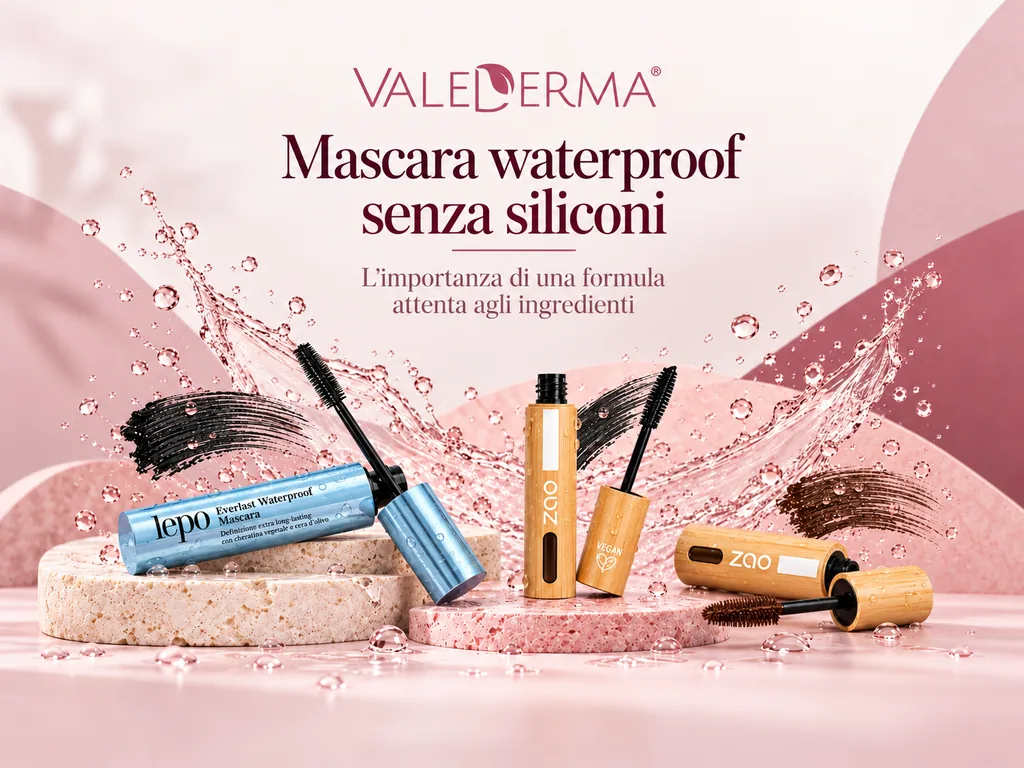 Mascara waterproof senza siliconi: perché sceglierli