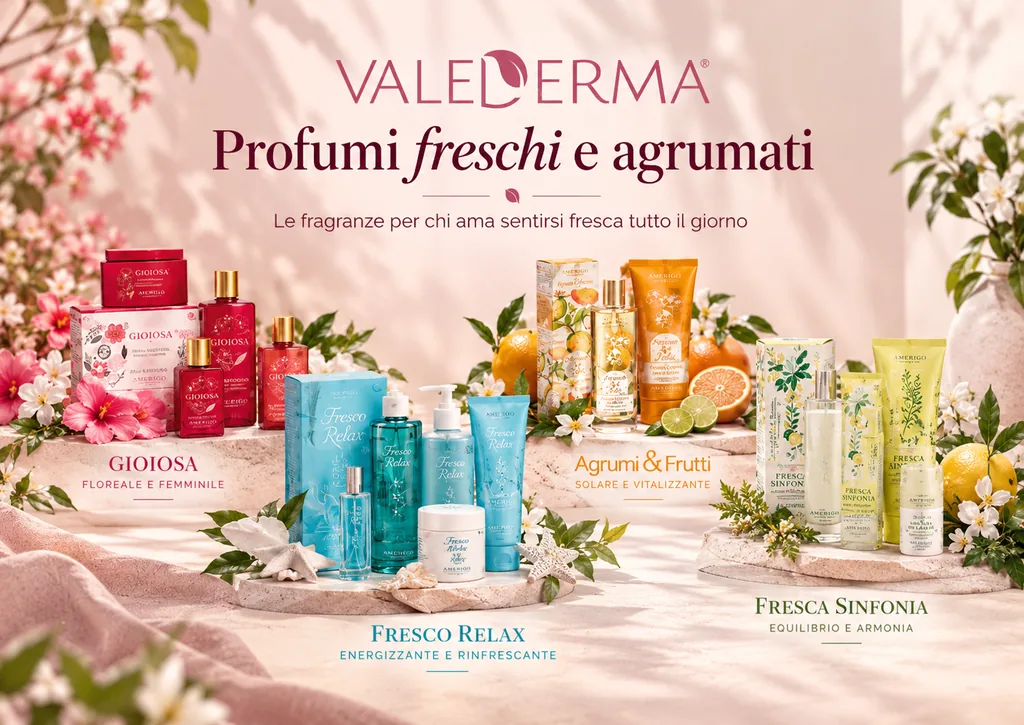 Profumi freschi e agrumati: le fragranze per chi ama sentirsi fresca tutto il giorno
