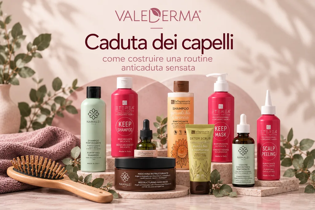 Caduta dei capelli: come costruire una routine anticaduta sensata