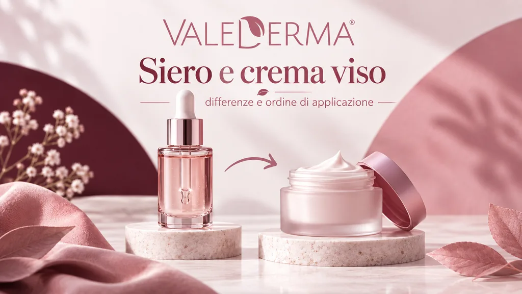 Siero e crema viso: differenze, ordine di applicazione e come scegliere quelli giusti