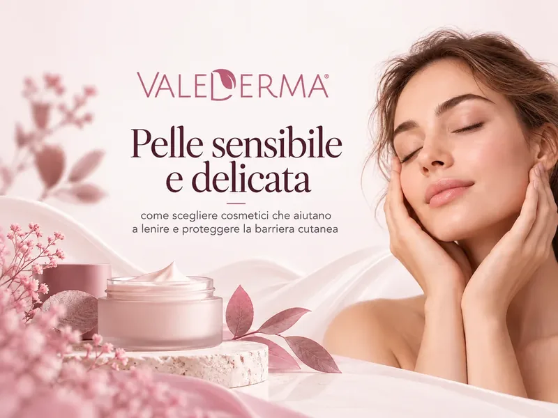 Pelle sensibile e delicata: come proteggere la barriera cutanea con i cosmetici giusti