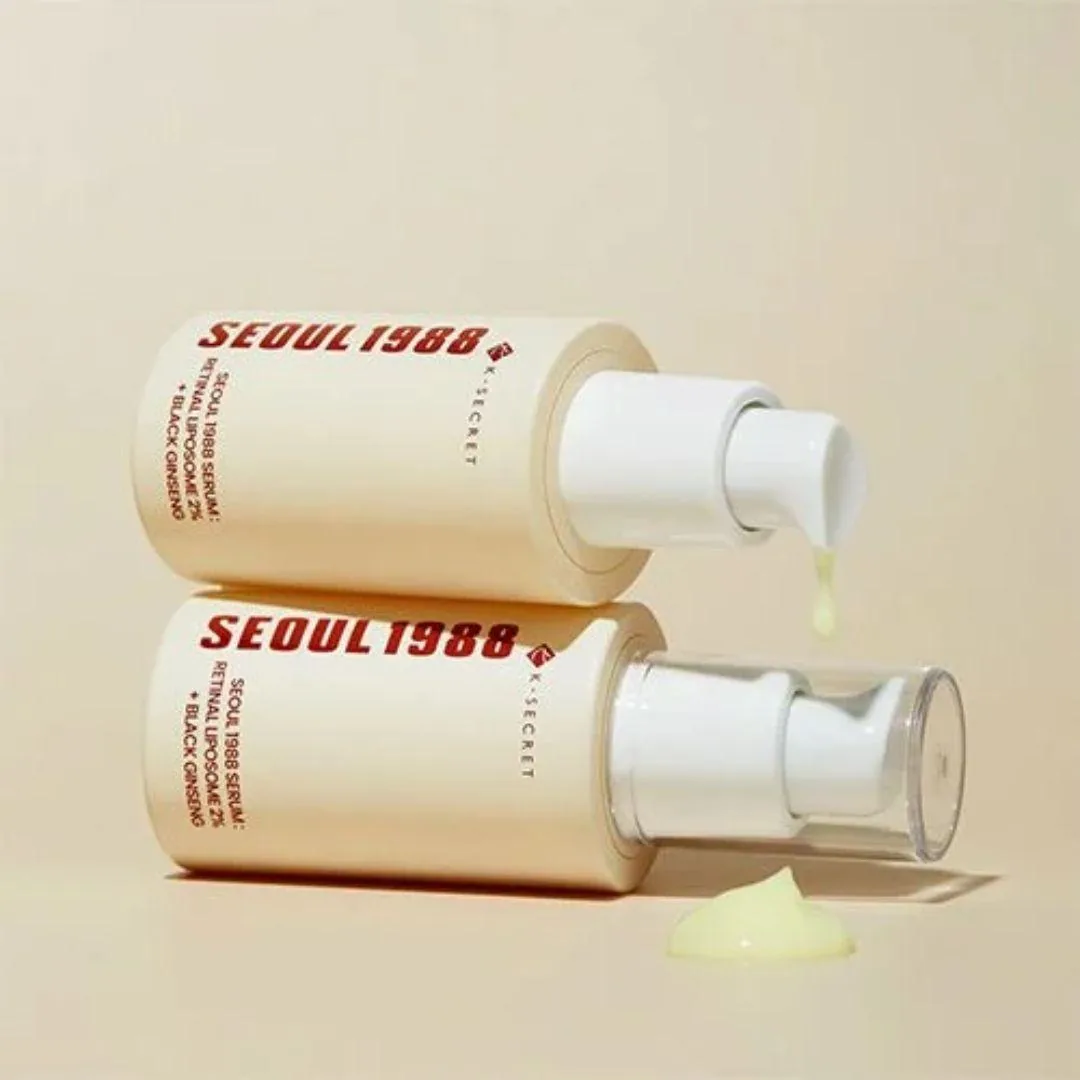 K-Secret Seoul 1988 Serum Retinal Liposome 2% + Black Ginseng 2