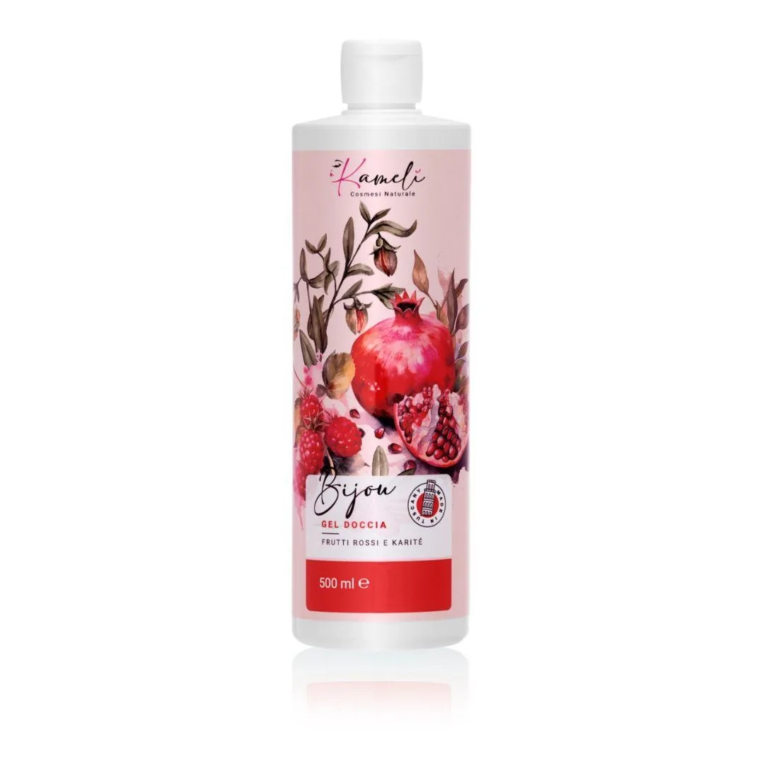 Bijou gel doccia Frutti Rossi e Karitè 500ml