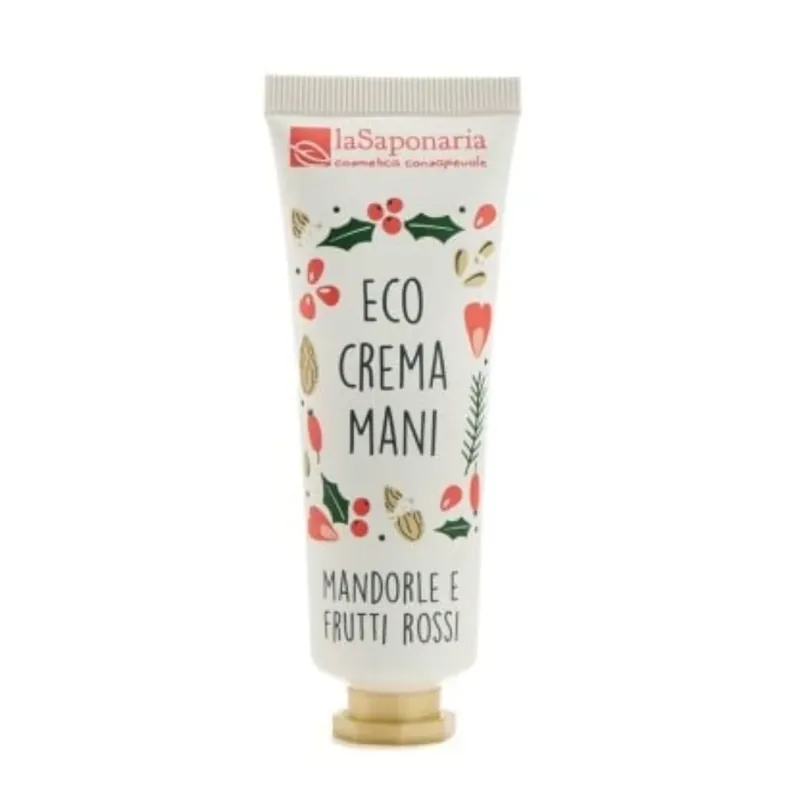 Crema mani Mandorle e Frutti rossi