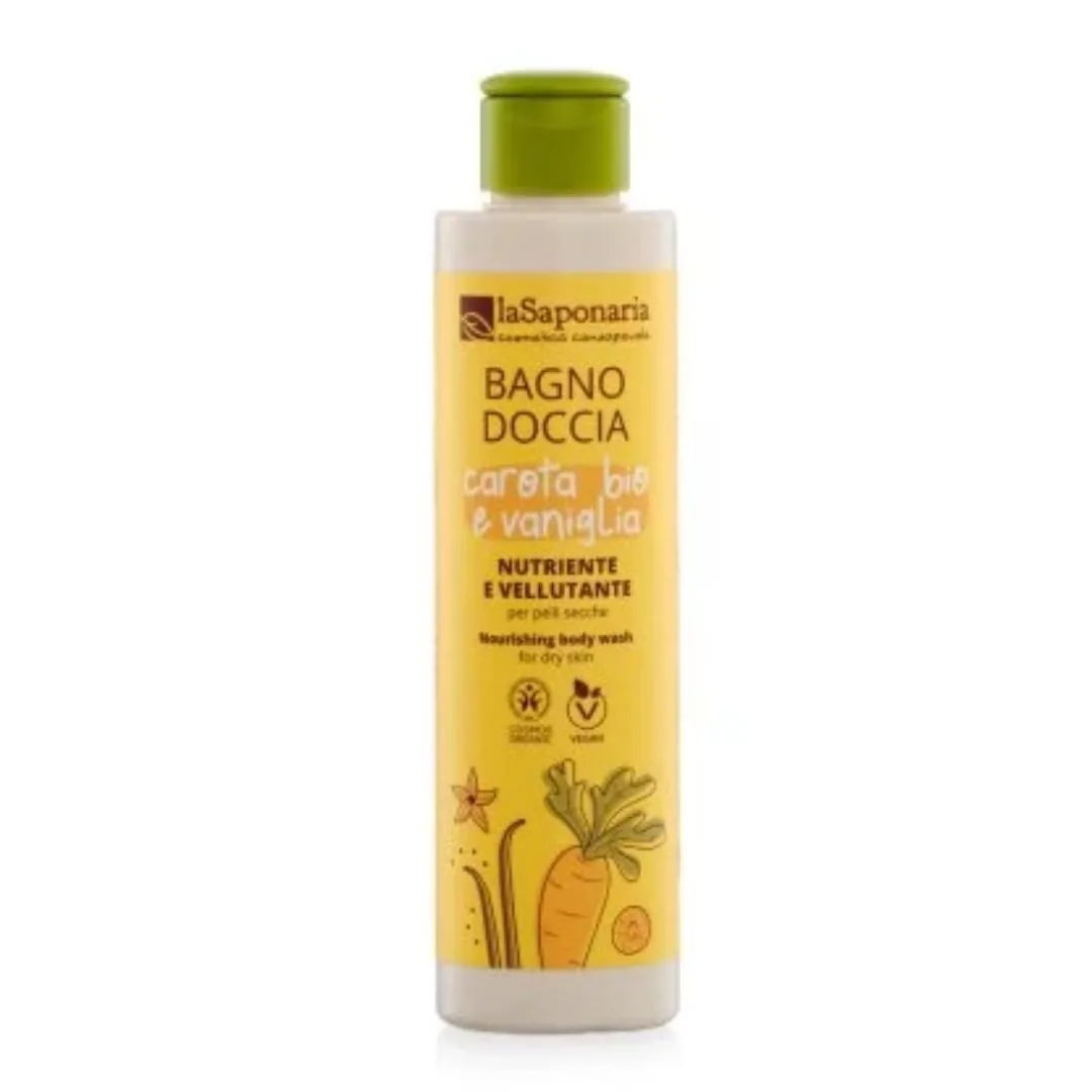 Bagnodoccia Vaniglia e Carota Nutriente e vellutante