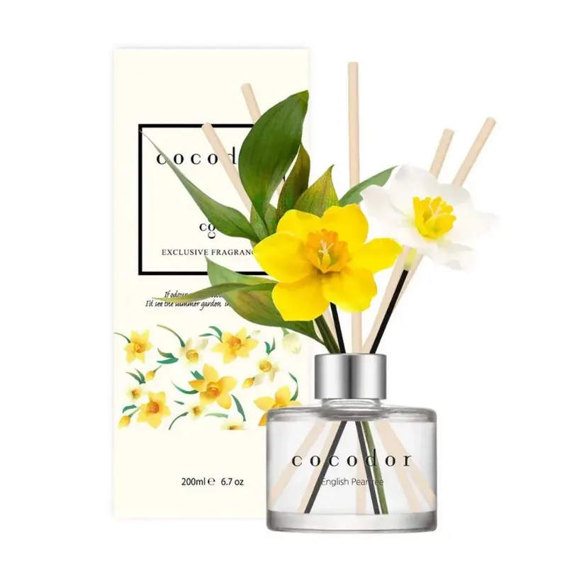 Flower Collection Diffusore a bastoncini Narciso english pearfree