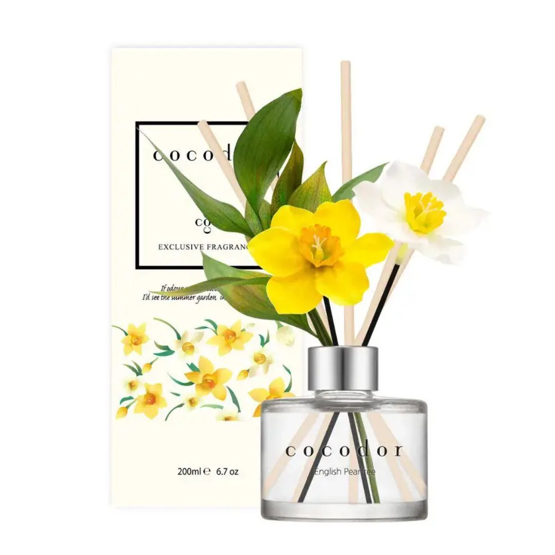Flower Collection Diffusore a bastoncini Narciso english pearfree
