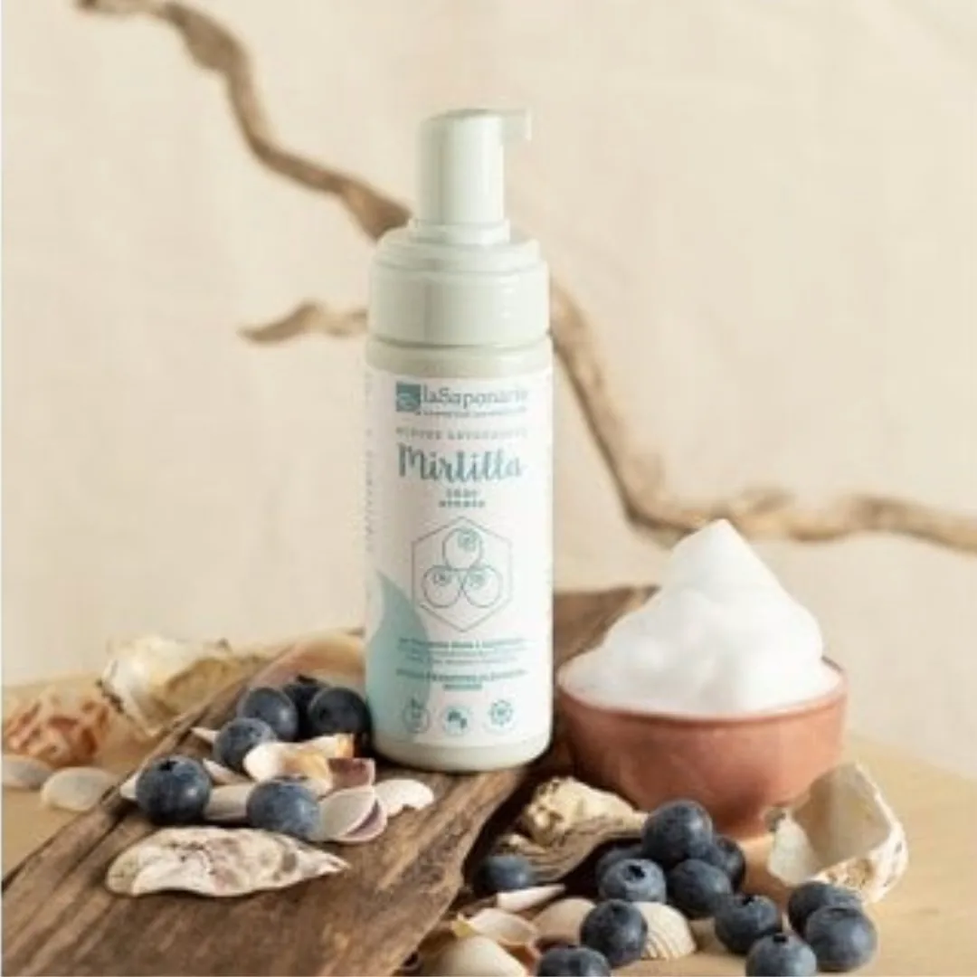 Mousse detergente viso Mirtilla 2