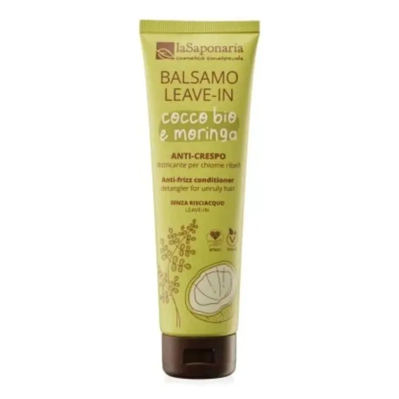 Balsamo capelli Leave-in Cocco Bio e Moringa