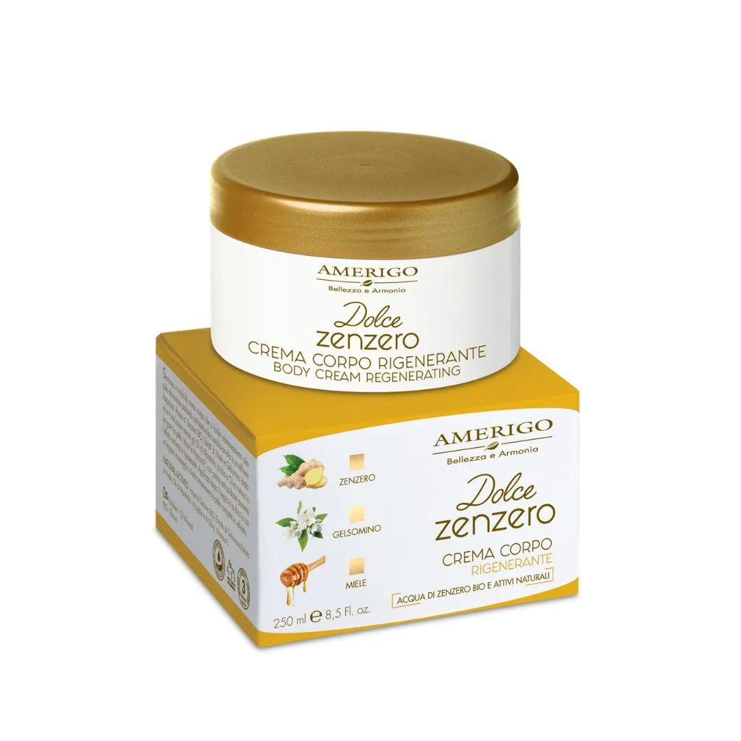 Dolce Zenzero crema corpo rigenerante