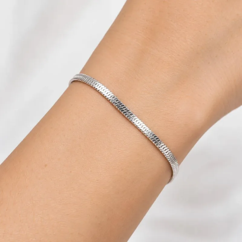 Bracciale snake silver