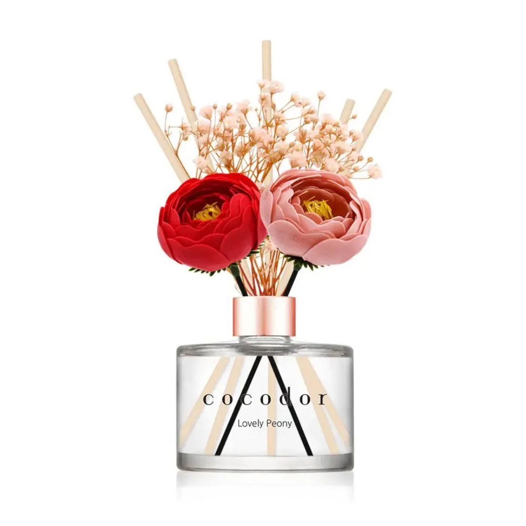 Flower Collection Diffusore a bastoncini Camelia lovely peony 2
