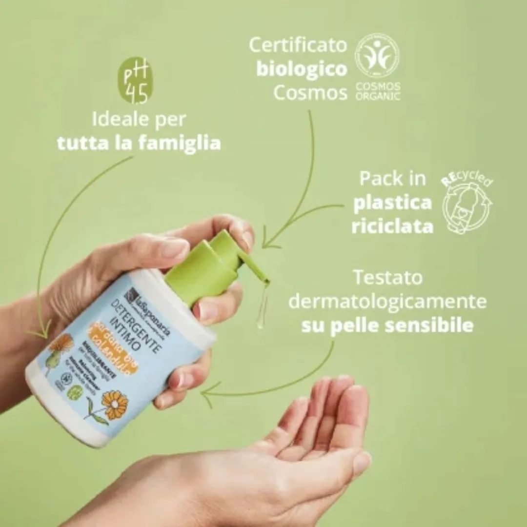 Detergente intimo riequilibrante bardana e calendula 2
