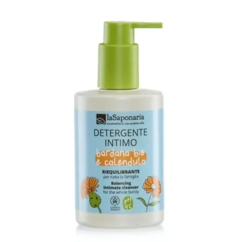 Detergente intimo riequilibrante bardana e calendula