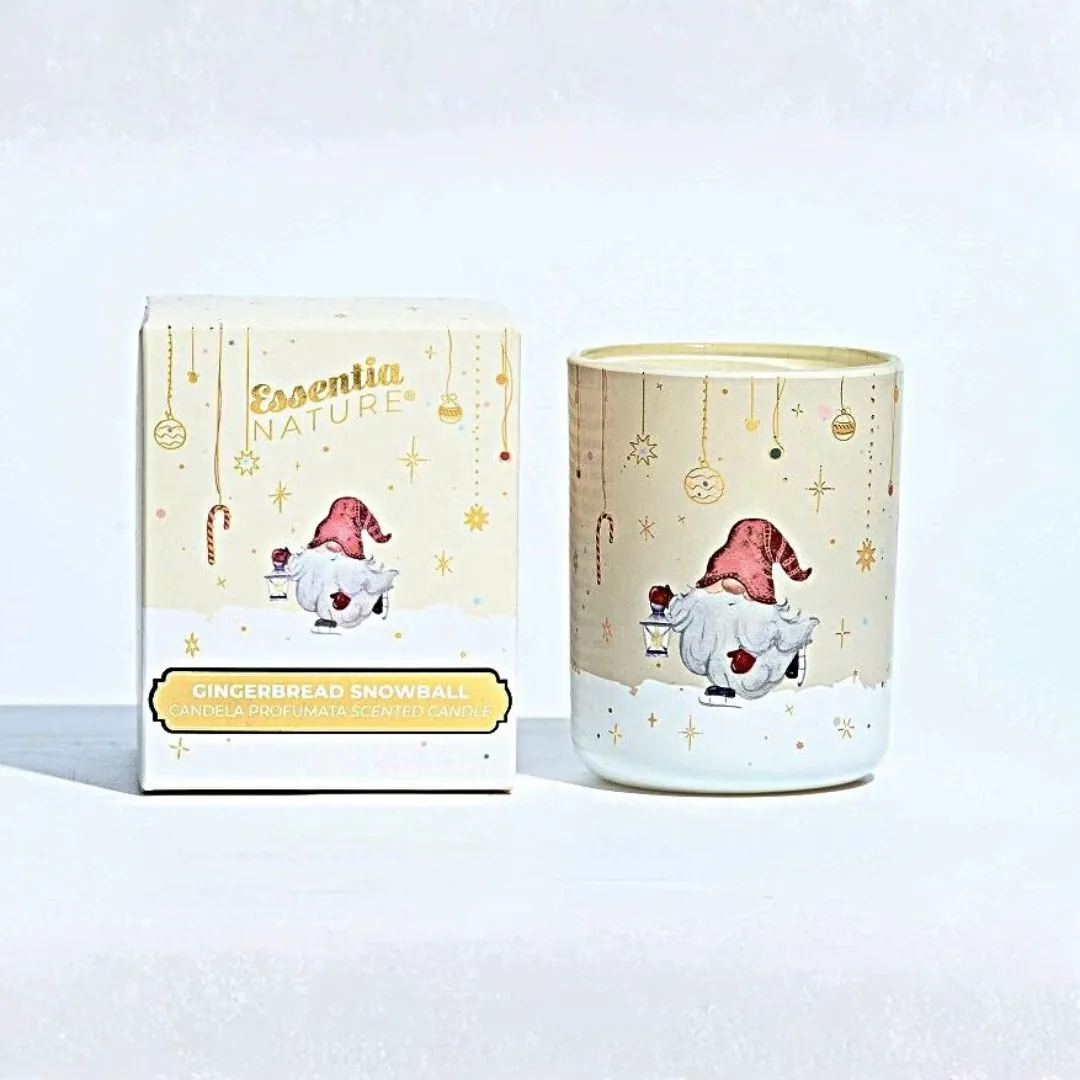 Gli Elfi di Essentia Candela Profumata Gingerbread Snowball