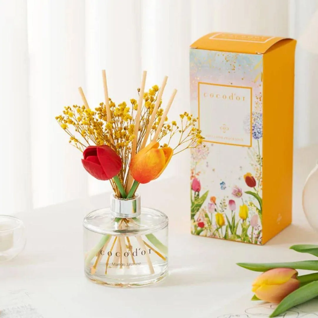 Flower Collection Diffusore a bastoncini Tulipano april breeze 2