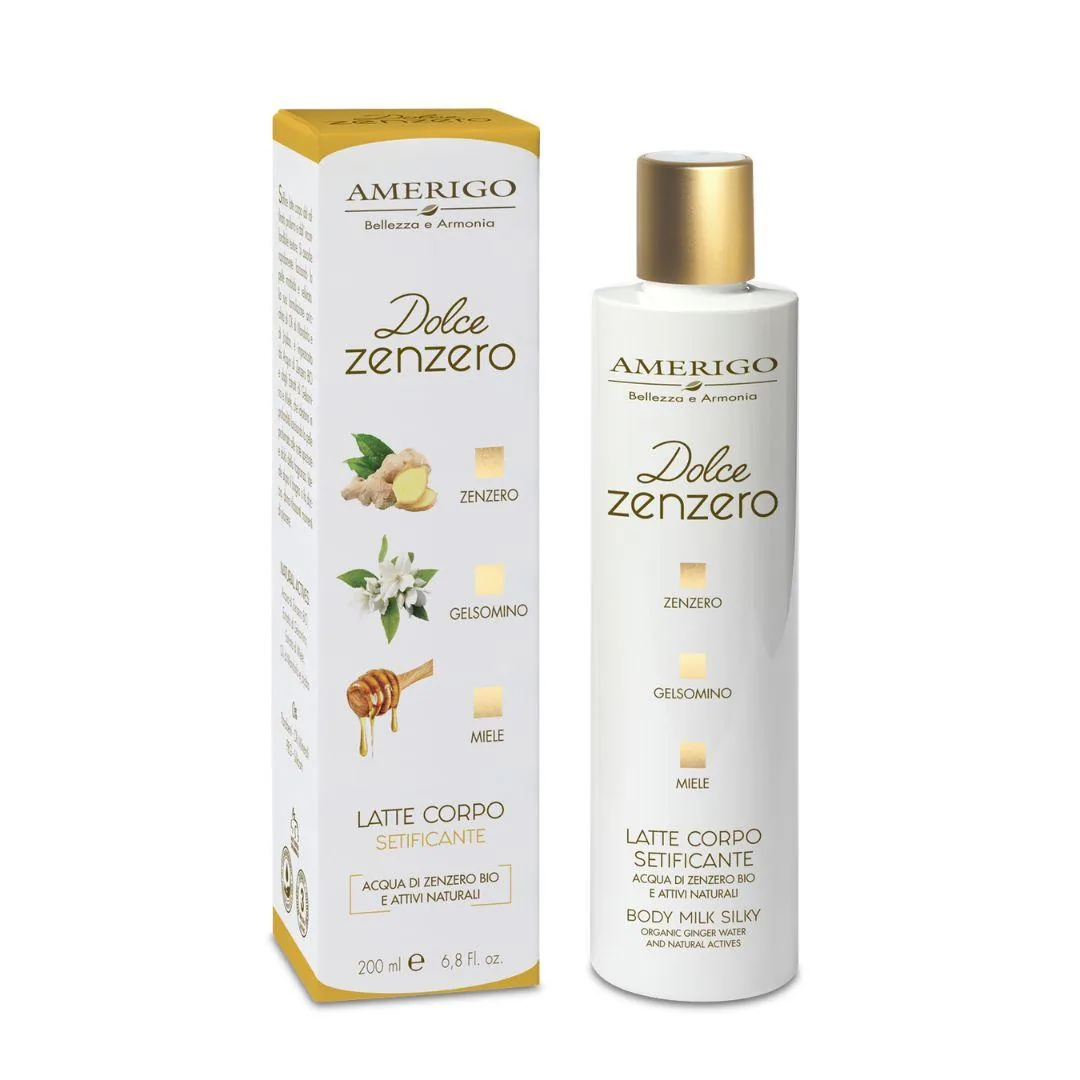 Dolce Zenzero latte corpo setificante