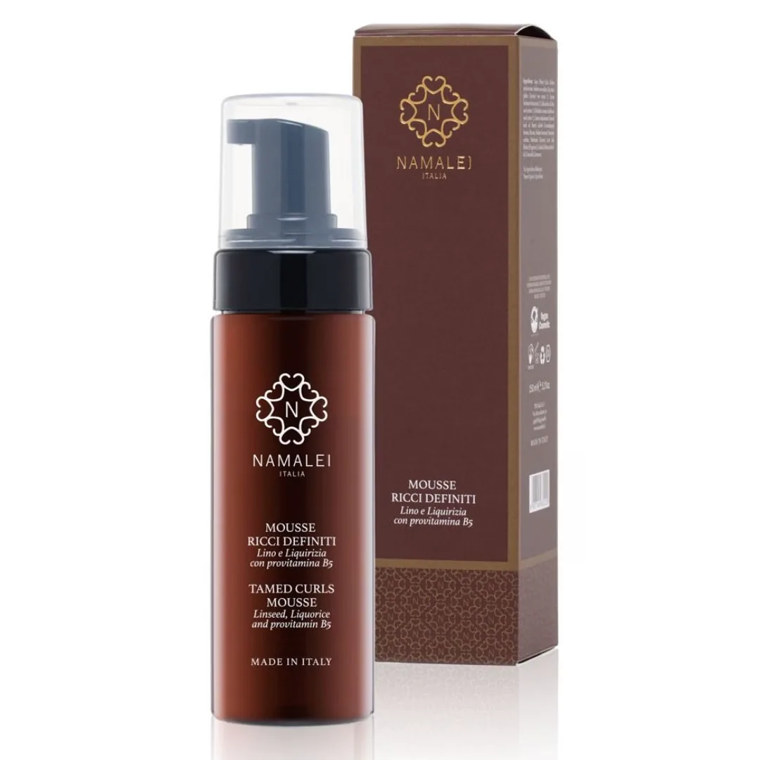 Mousse Ricci Definiti Lino e Liquirizia Con Provitamina B5
