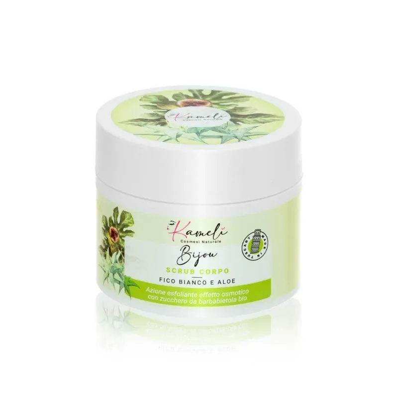 Bijou Scrub Corpo Fico Bianco e Aloe
