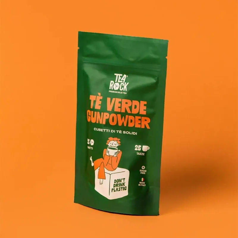 Cubetti di Tè Verde Gunpowder