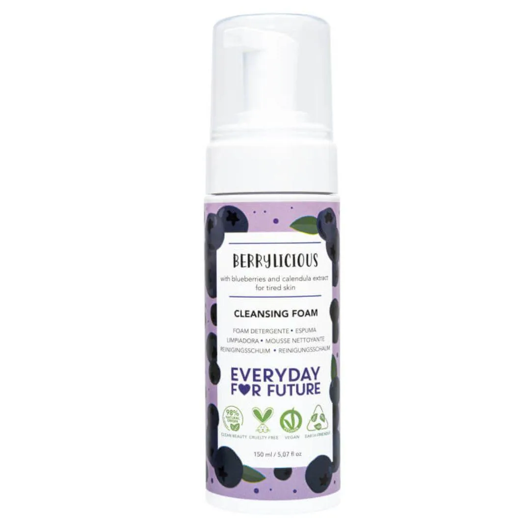 Mousse detergente viso berrylicious