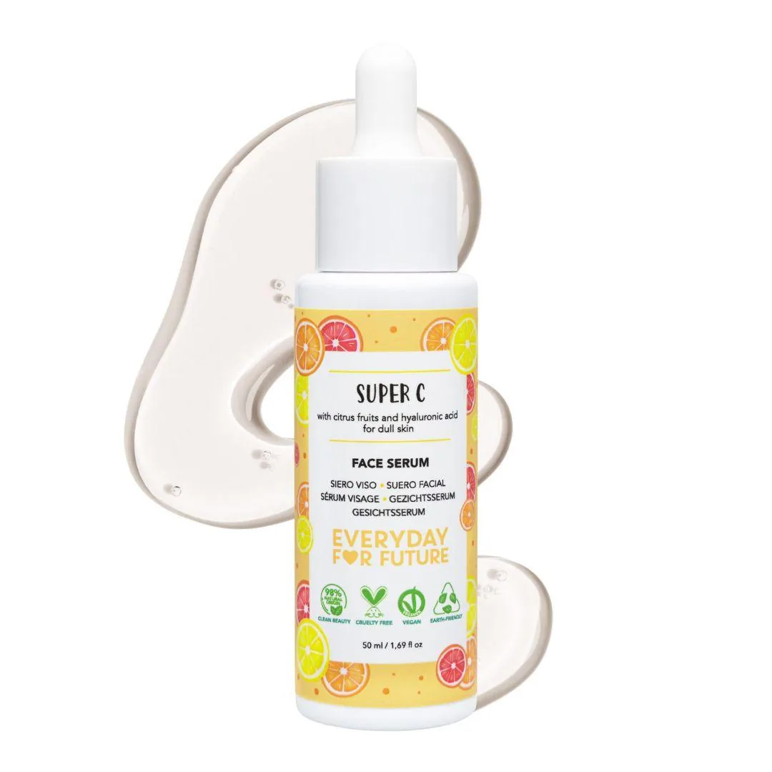 Siero Viso con Acido Ialuronico ed Estratto di Agrumi super c