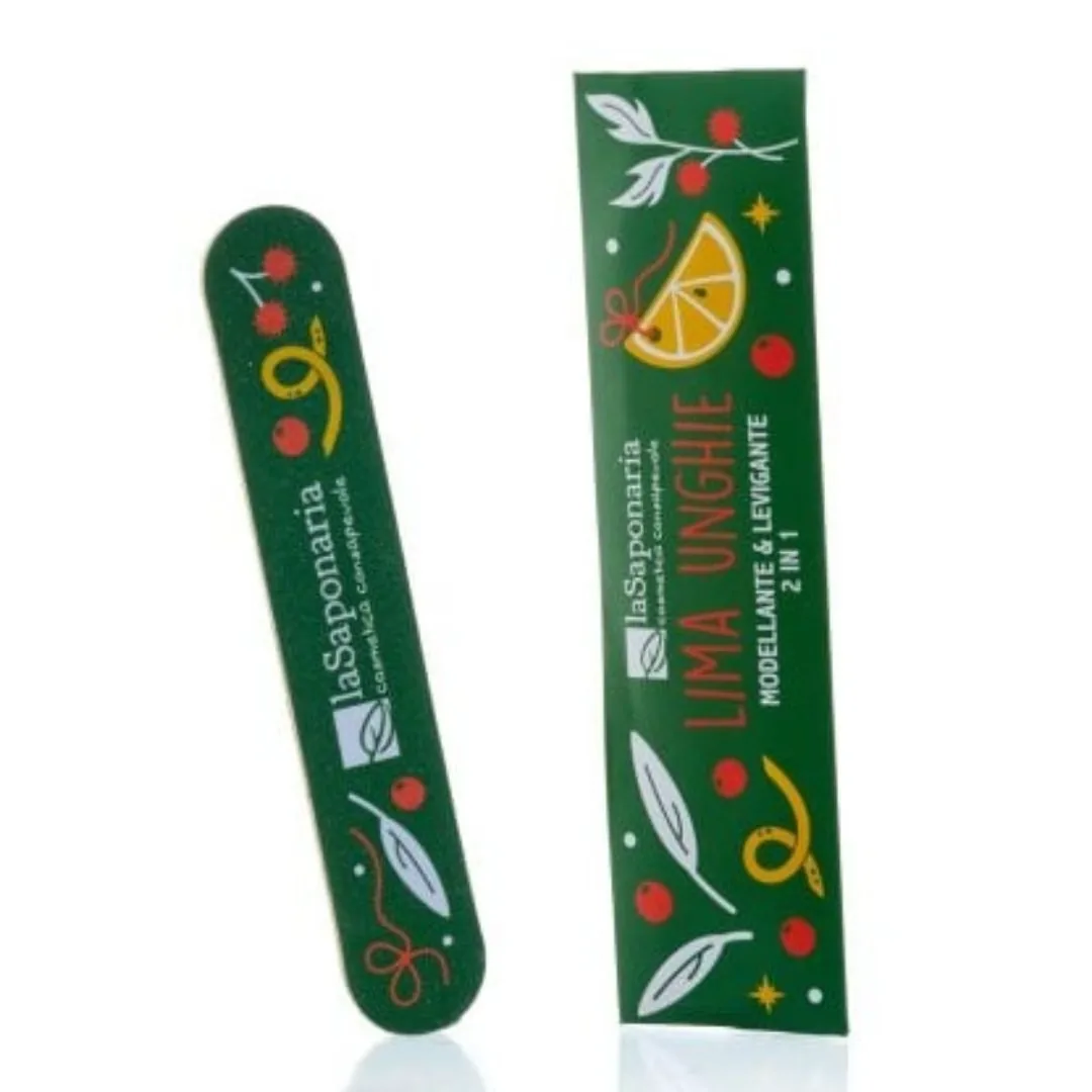 Limetta unghie 2 in 1 Bosco d'inverno