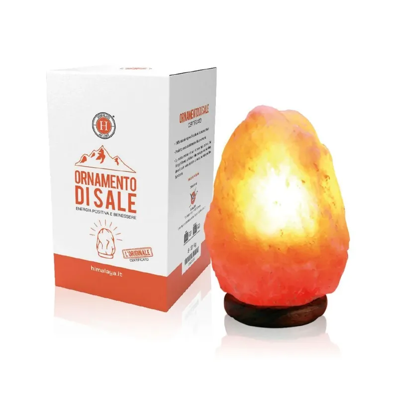 Lampada di Sale Rosa dell'Himalaya 2-3kg