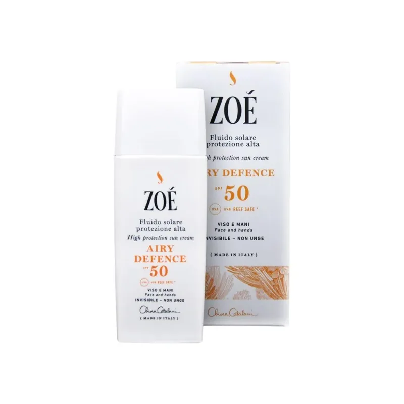 Airy defence Fluido solare Viso Spf50