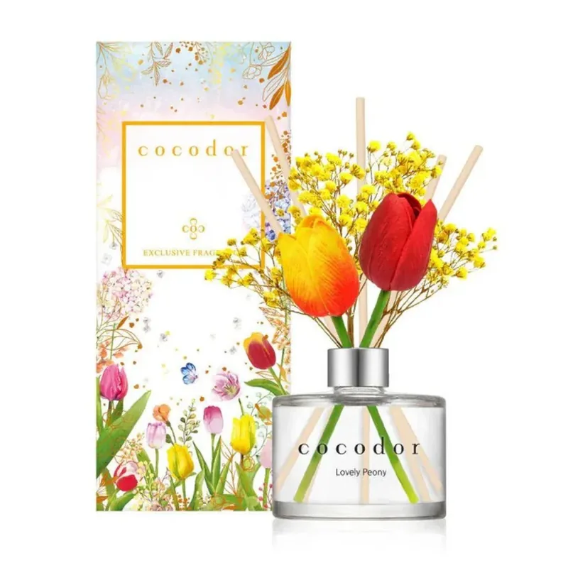Flower Collection Diffusore a bastoncini Tulipano lovely peony