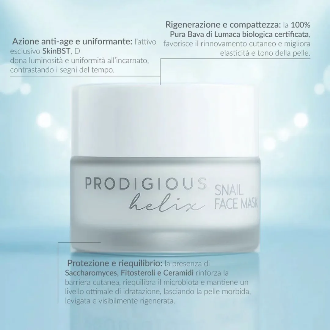 Prodigious Helix Snail Face Mask Maschera Viso 2