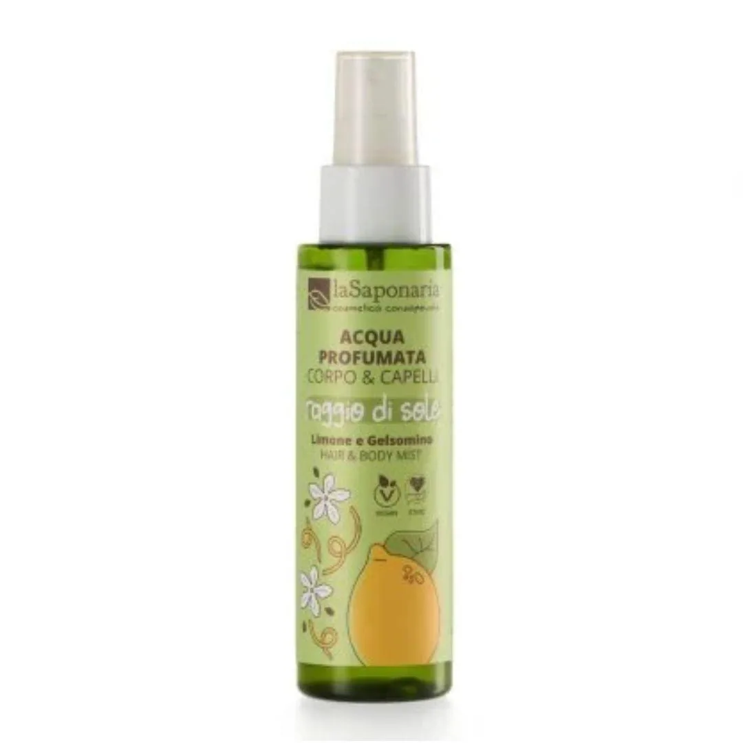 Acqua profumata corpo e capelli raggio di sole
