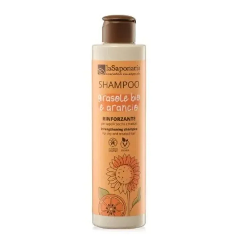 Shampoo Bio Rinforzante Girasole e Arancio