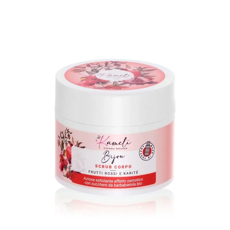 Bijou Scrub Corpo Frutti Rossi e Karitè