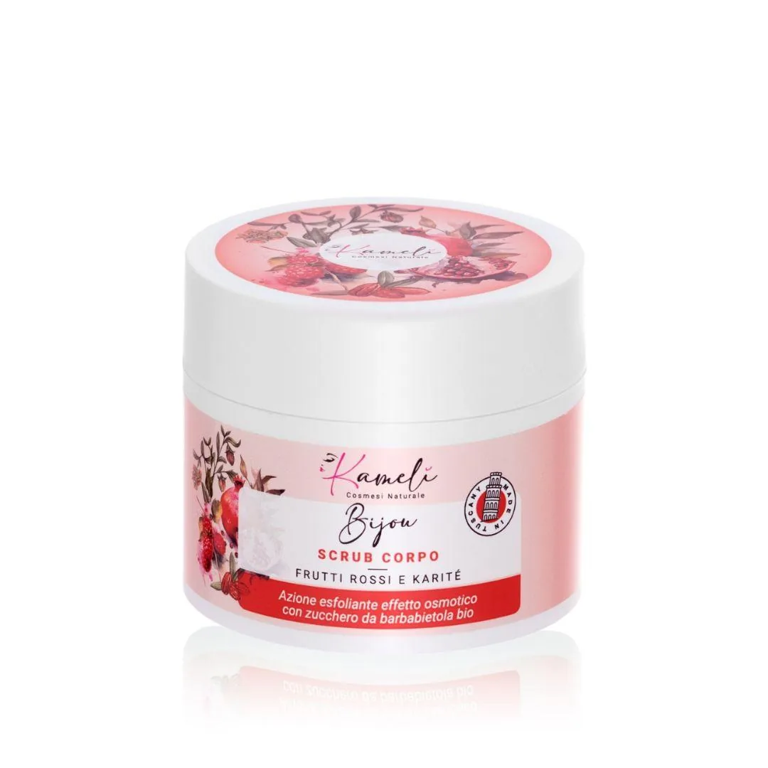 Bijou Scrub Corpo Frutti Rossi e Karitè
