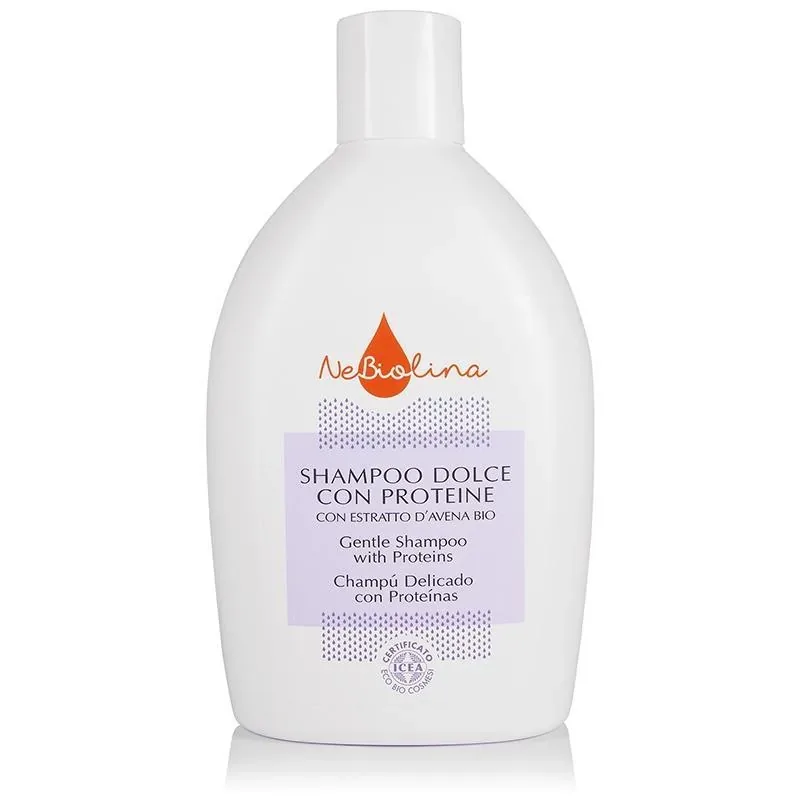 Shampoo dolce con proteine