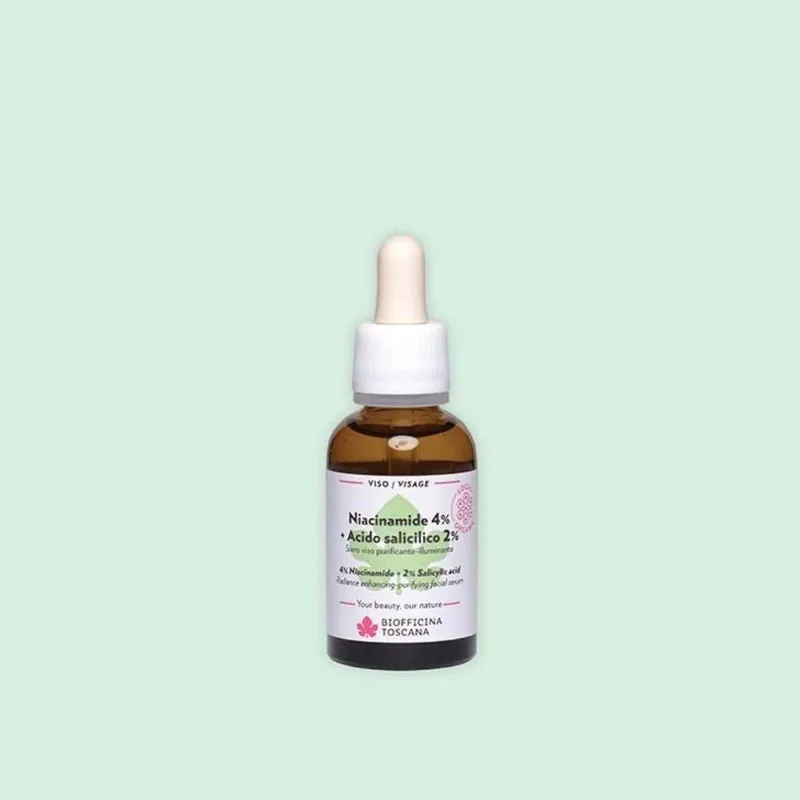 Linea Purificante NJiacinamide 4% + Acido salicilico 2%