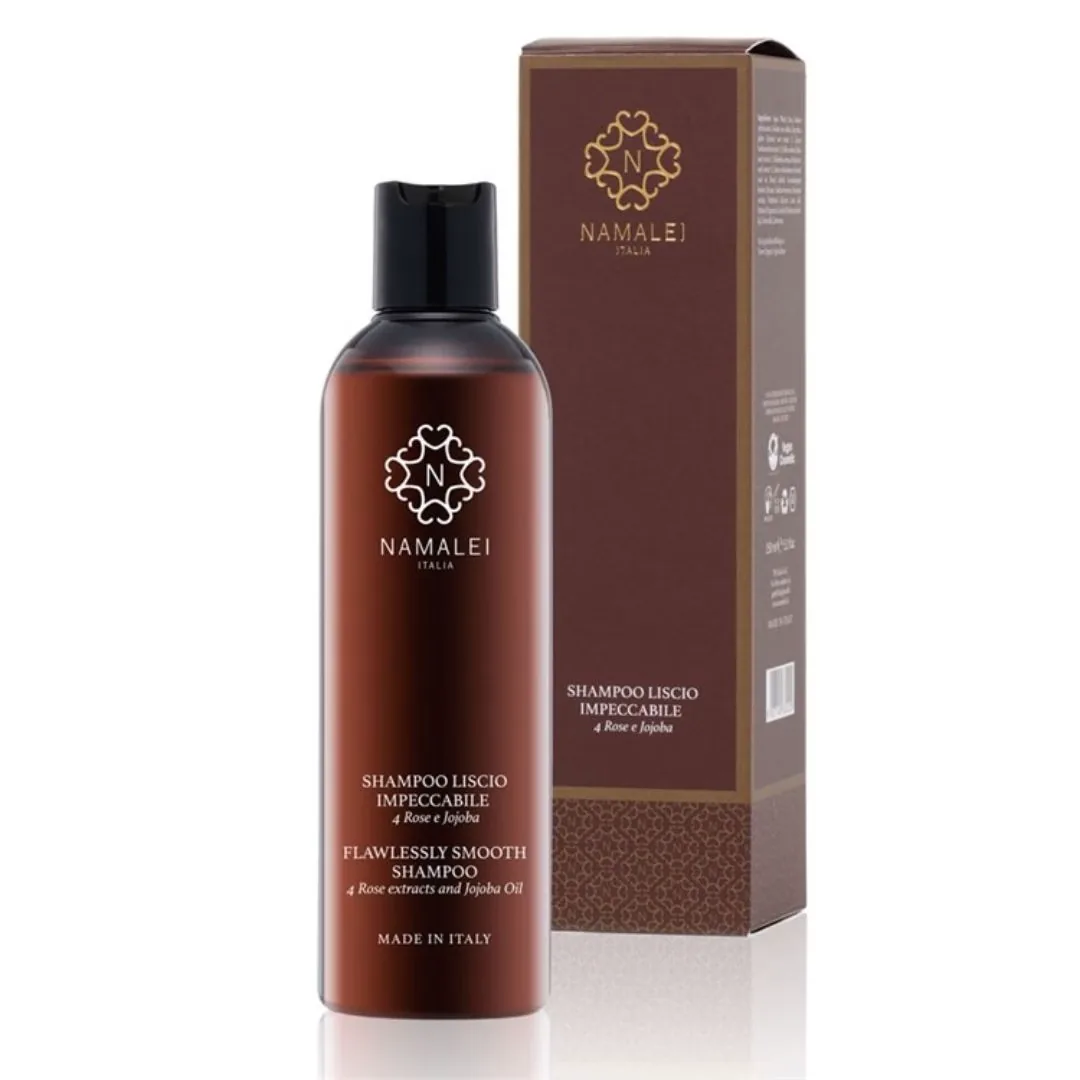 Shampoo Liscio Impeccabile Alle 4 Rose e Jojoba