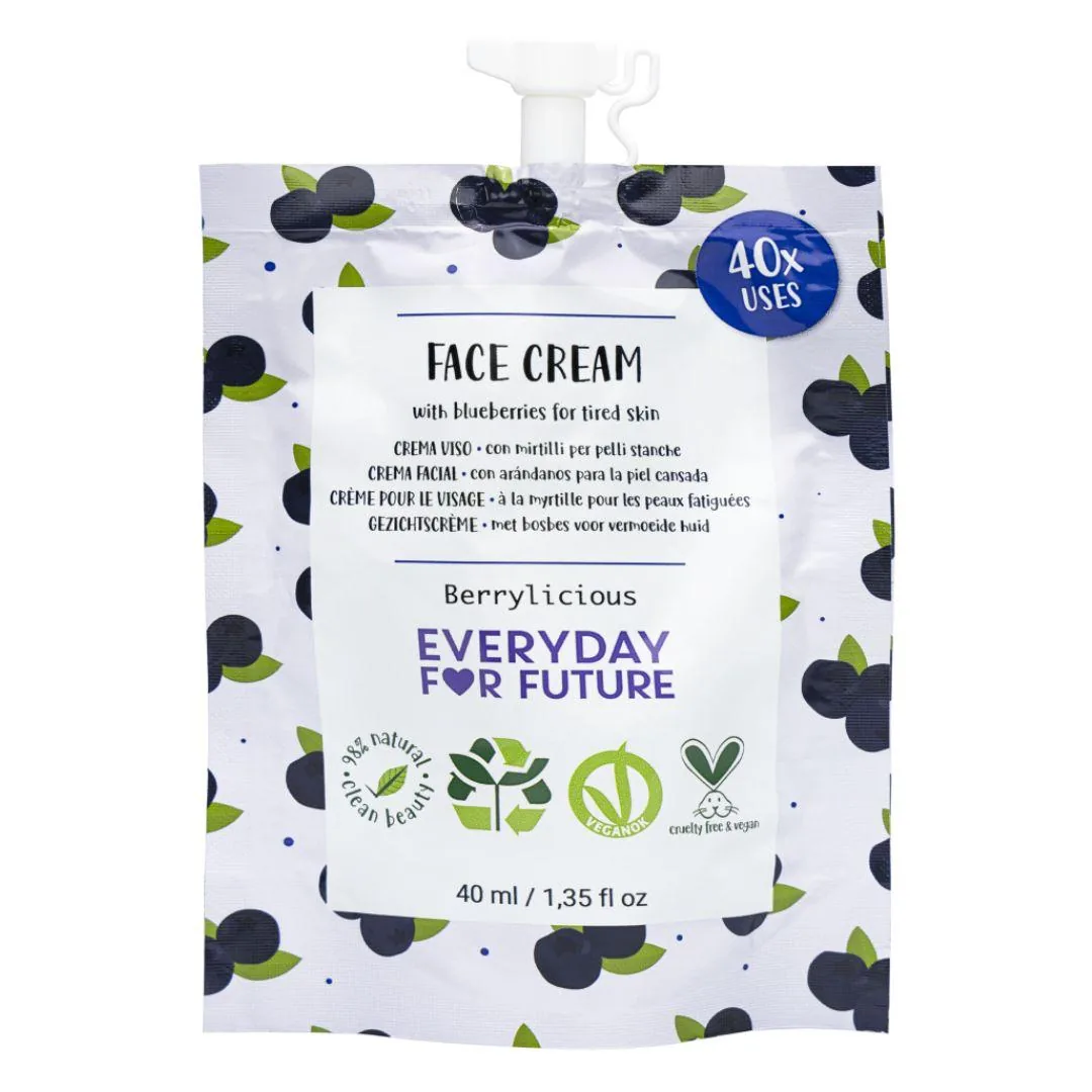 Crema Viso Rassodante con Estratto di Mirtilli berrylicious