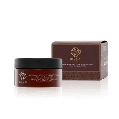 Maschera Capelli Liscio Impeccabile Argan e Rosa Mosqueta del Cile