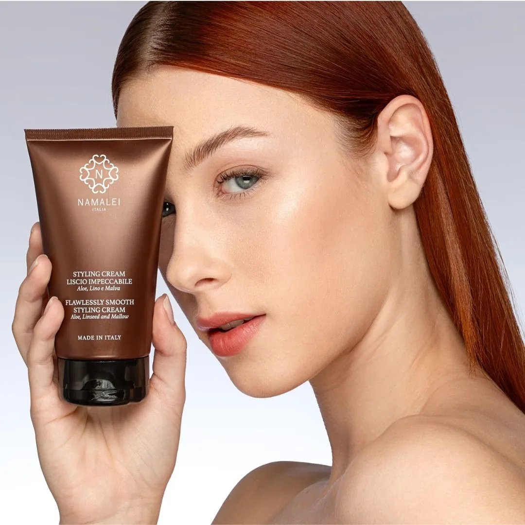Styling Cream Liscio Impeccabile Aloe, Lino e Malva 2