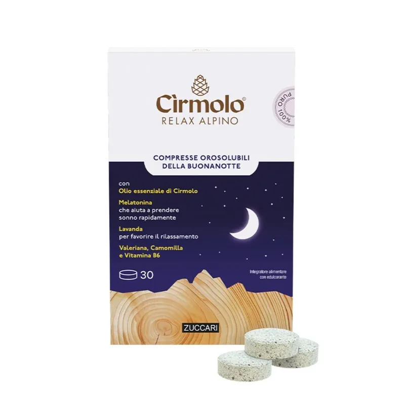 Cirmolo Compresse Orosolubili della Buonanotte