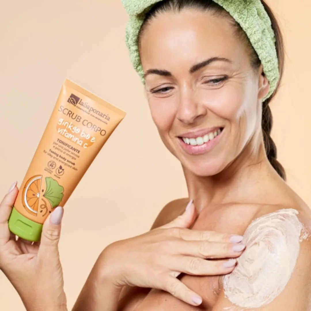 Scrub Corpo tonificante ginko bio e vitamina c 2