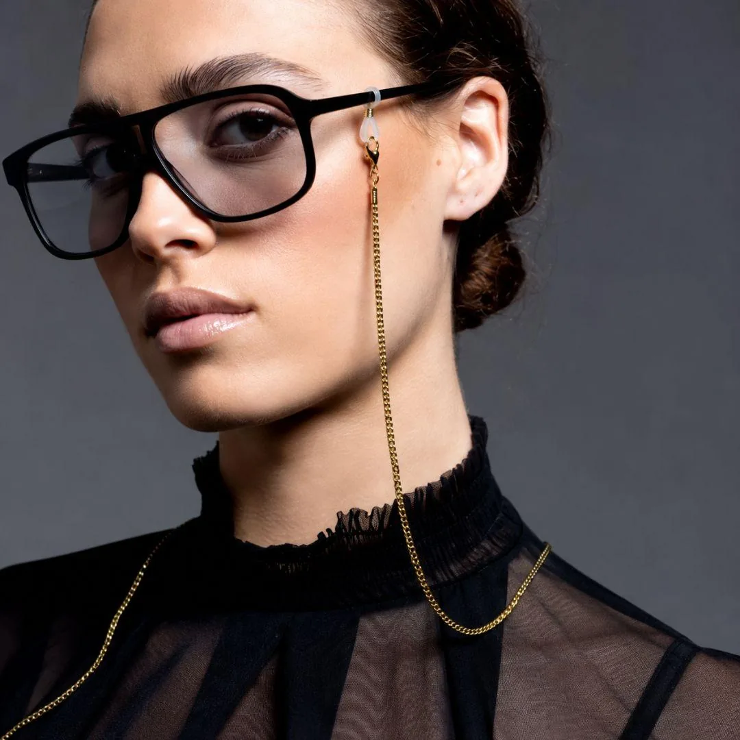 Catenina Occhiali Classic Gold