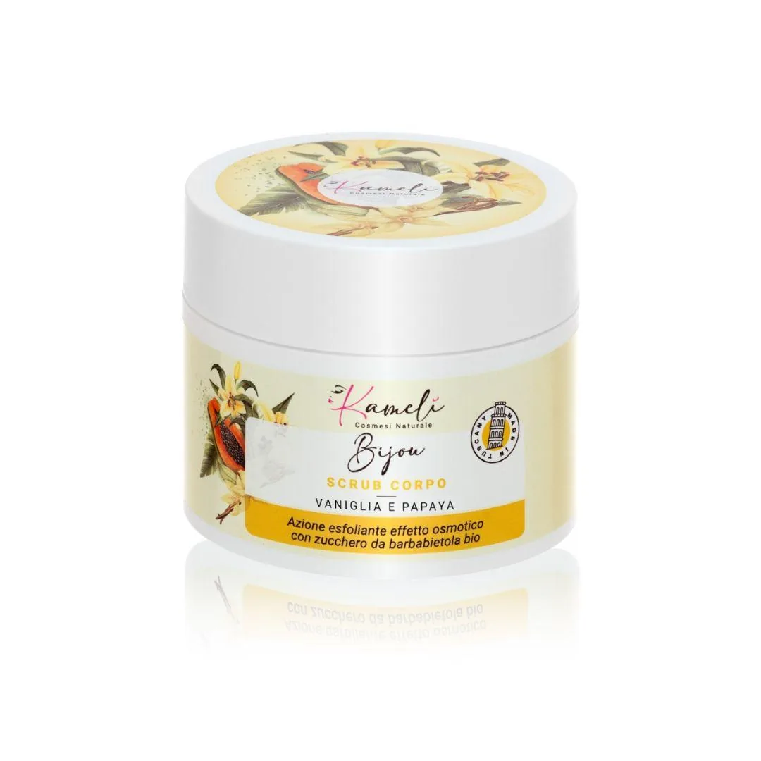 Bijou Scrub Corpo Vaniglia e Papaya