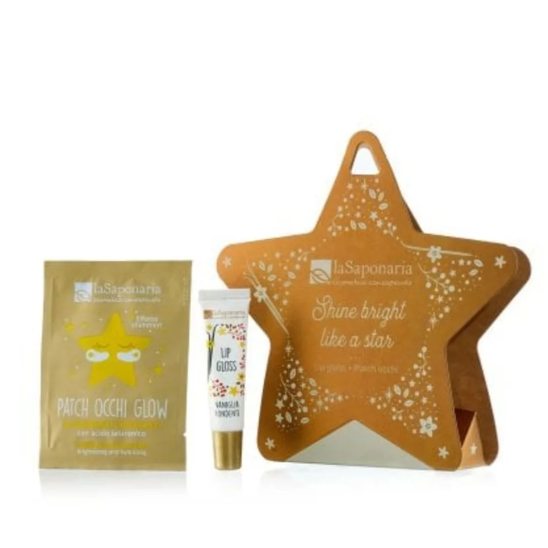 Shine bright like a star Patch Occhi Glow + Lip Gloss Vaniglia 2
