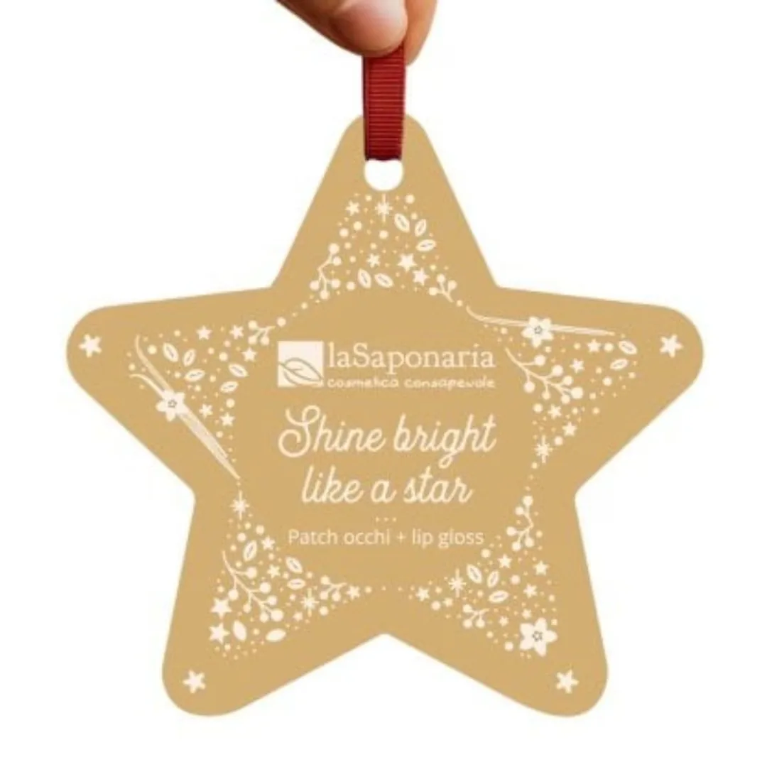 Shine bright like a star Patch Occhi Glow + Lip Gloss Vaniglia