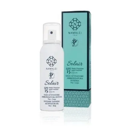 Solair Olio Attivatore Abbronzatura Intensa Viso E Corpo Spf 15